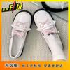Small leather shoes women's spring and summer 2025 new bow Japanese British style platform French Mary Jane single shoes