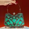 Waterdrop Handbag - Evening Bag - French-style Diamond-studded Handbag - High-end and Luxurious Chain Strap Women's Bag Casually