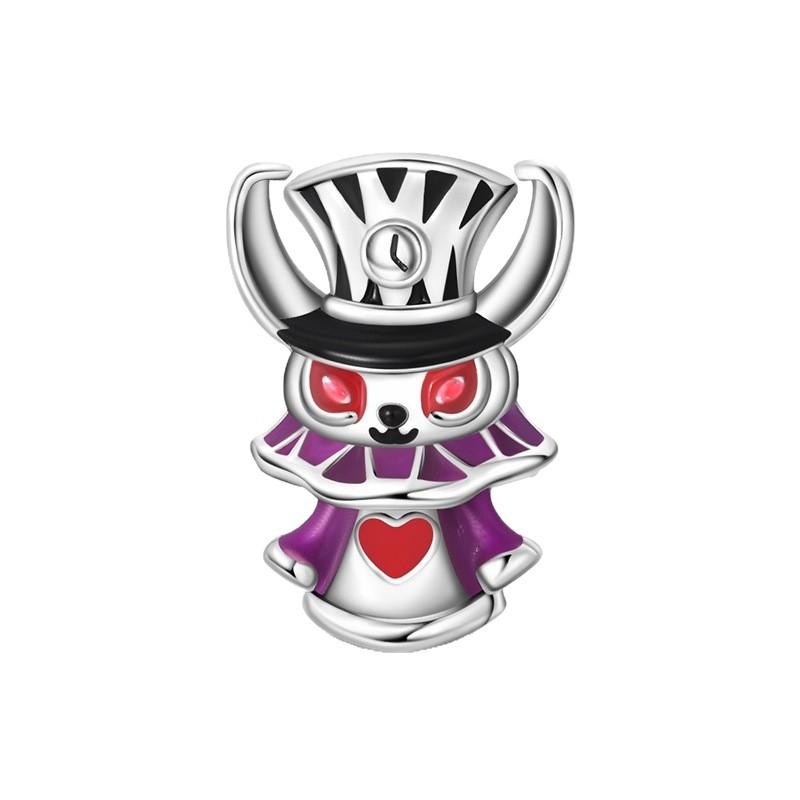 Glamour Halloween Magic Rabbit Chinchilla Charm Beads Diy Ornaments Bracelets Necklace Accessories