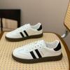 Popular simple casual moral training shoes women's 2025 spring new thick-soled feet small fashion versatile sports little white shoes