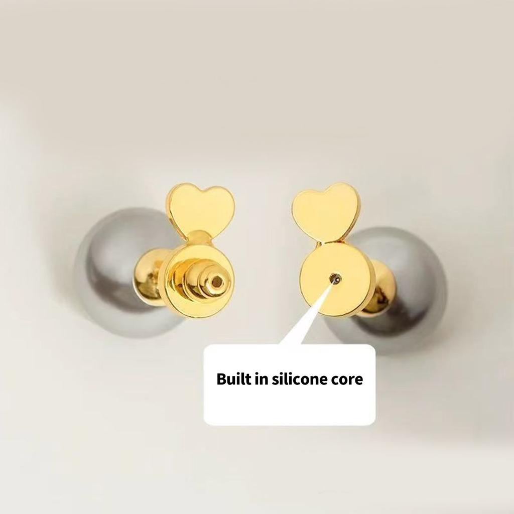 Secure Heavy Earring Support Backs For Droopy Earlobes Adjustable Silicone Earring Backings Comfortable Hypoallergenic Jewelry Accessories