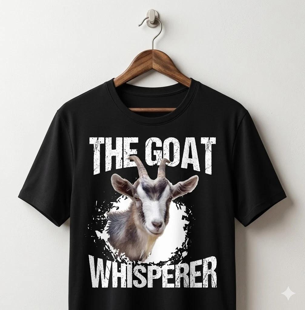 Unisex Adult Funny Graphic The Goat Whisperer Fny Goat Lover Farmer... XL