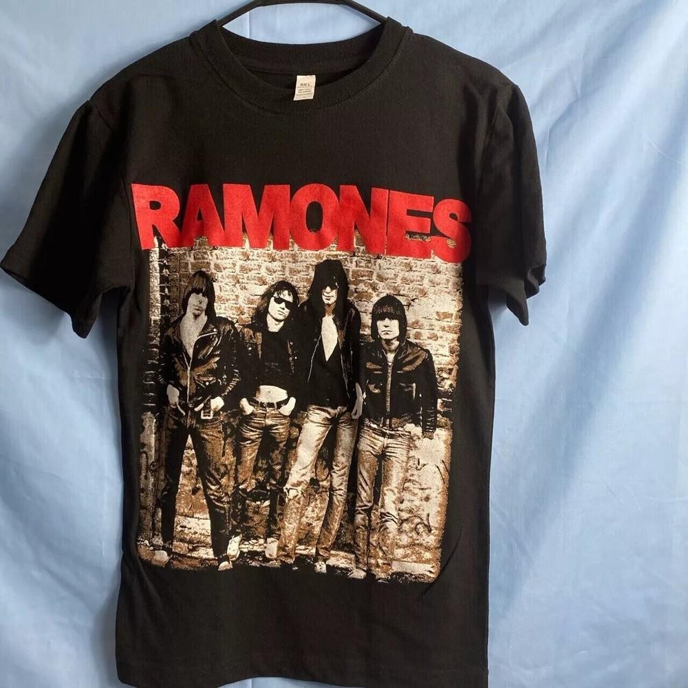 The Ramones Shirt, Short Sleeve Black Cotton T-shirt, Size S to 5XL Unisex T-Shirt XXXXL