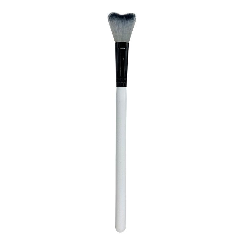 1 Pcs Lash Shampoo Curved Brush For Eyelash Extension Cleansing Soft Makeup Removal Bath Swoop Brush Tools