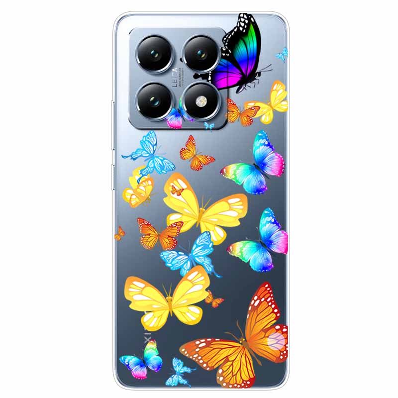 For Xiaomi 14T Pro Case 6.67'' Clear TPU Silicone Funda Capa for Xiaomi 14T Soft Covers Mi 14t 14 t 2024 Transparent Coques bag