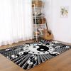 Chinese Tai Chi Bagua Yin Yang Floor Mats Home Laundry Rug Carpet For Living Room Decor Lounge Area Anti-slipEntrance Doormat