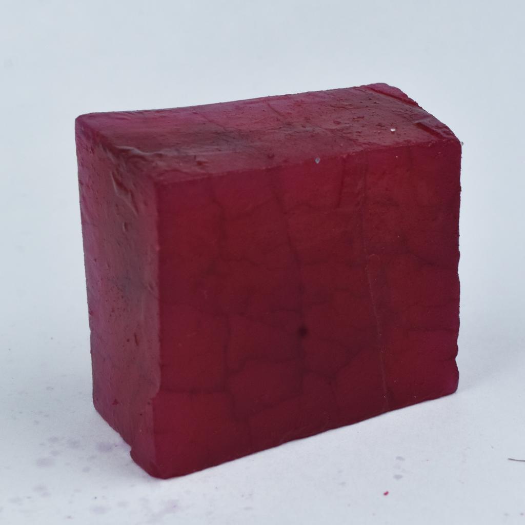 555 Ct Natural Red Ruby Raw Uncut Rough CERTIFIED Loose Gemstone rr-018-sa