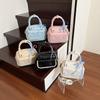 Korean High-end Portable Boston Bag 2025 Summer New Fashion Versatile Shoulder Messenger Bag Bowling Bag