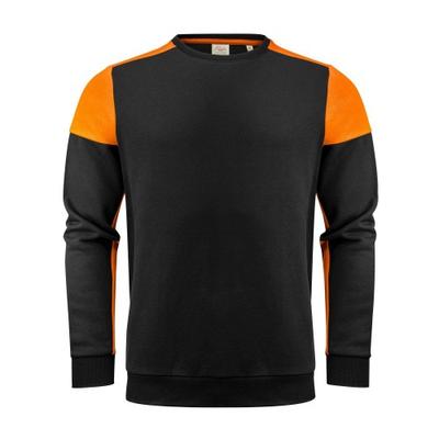 Printer PRIME Mens Contrast Crew Neck Sweatshirt