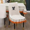 Special-Shaped Chair Seat Cushion One-Piece Chair Cover, Light Luxury Dining Table Chair Cover Universal In All Seasons, Non-Slip And Breathable Cover