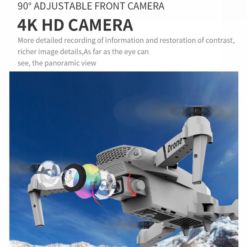 Neue WIFI FPV Drohne Weitwinkel HD 4K 1080P Kamera Höhenhaltung RC Faltbarer Quadcopter