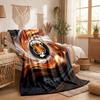 Hull City Football Print Flannel Blanket Soft Warm Sofa Bed Throw Blanket For Home Office Bedroom