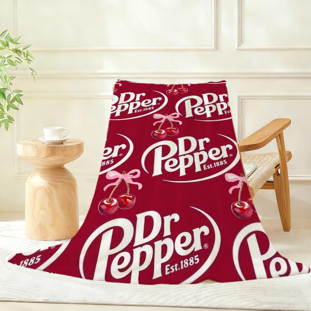 U-unique Dr-r P-pepper Blanket Throw Super Cosy Plush Living Room Sofa Couch Childish Birthday Gifts