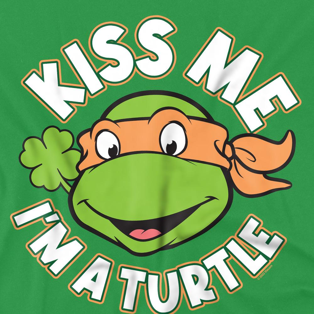 Teenage Mutant Ninja Turtles Mens Kiss Me St Patricks Day T-Shirt