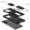 Armor Shockproof Magnetic Case For Samsung Galaxy S25 S24 Ultra Plus FE A56 A36 A26 A17 A16 Lens protection stand Magsafe Cover