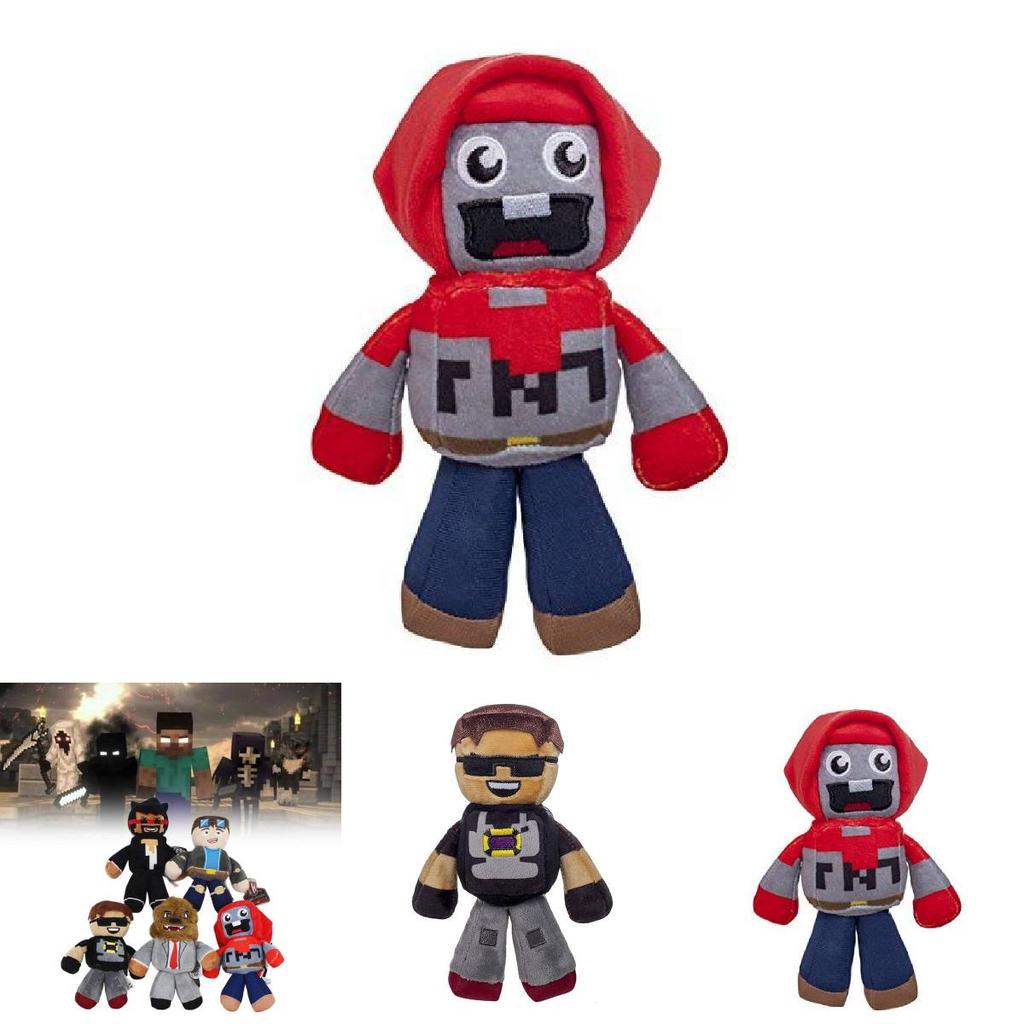 Vibrant Minecraft Tube Heroes Plush Doll Featuring Bold Colors And Durable Fabric