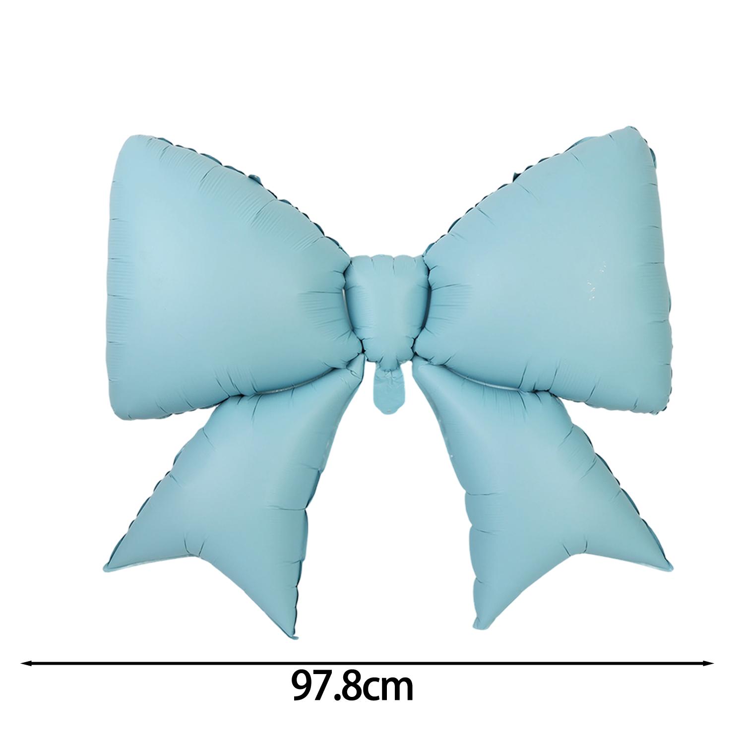 

5/1pcs Large Bow Balloon Matte Colorful Aluminum Foil Bowknot Balloons for Valentine s Day Wedding Birthday Party Decor Supplies 1PC&74x97.8cm синий