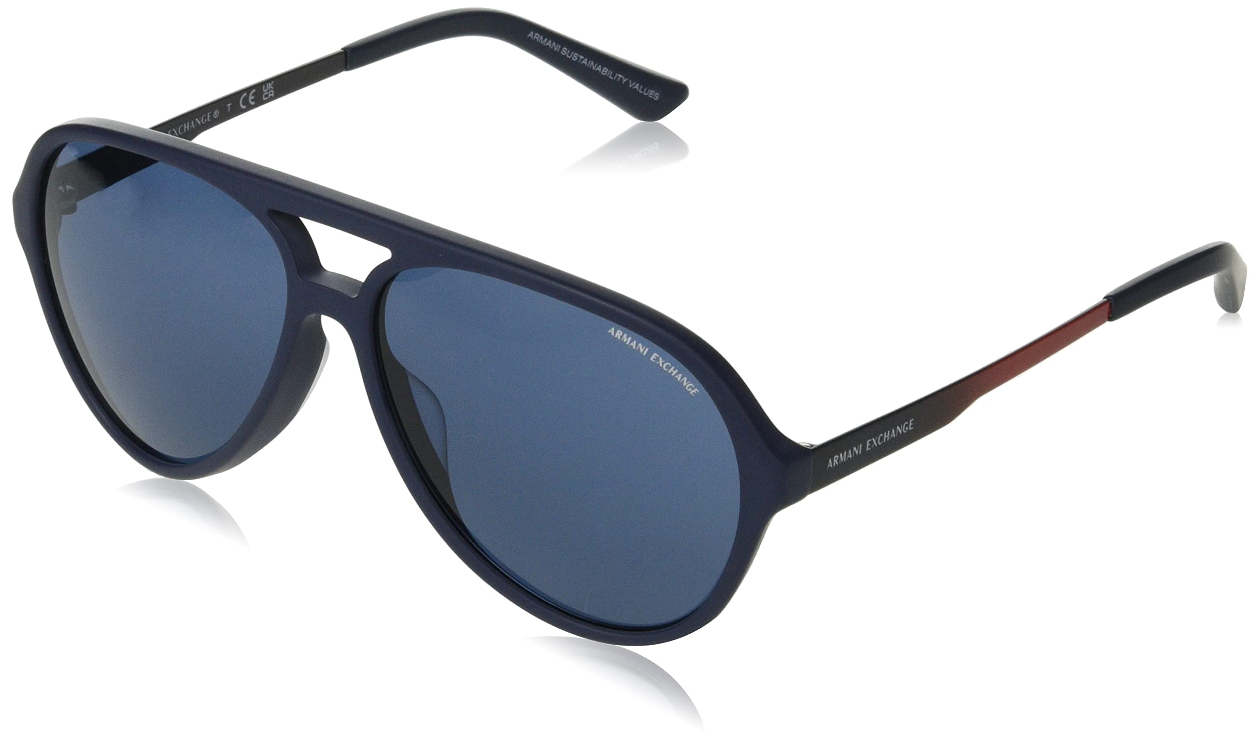 

Солнцезащитные очки AX4133SF МАТОВЫЙ СИНИЙ СИНИЙ Линза 60 [Armani Exchange] Оправа/ТЕМНЫЙ