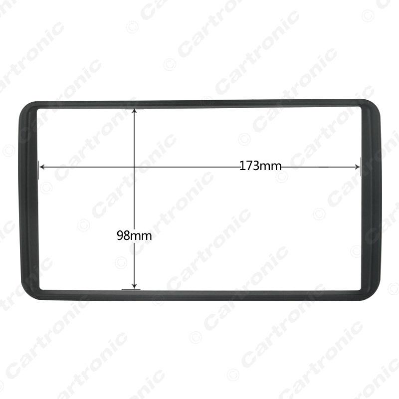 

Подходит для SUZUKI Jimny 2006-2012 Панель рамки лицевой панели автомобильной аудиосистемы Double Din LEEWA