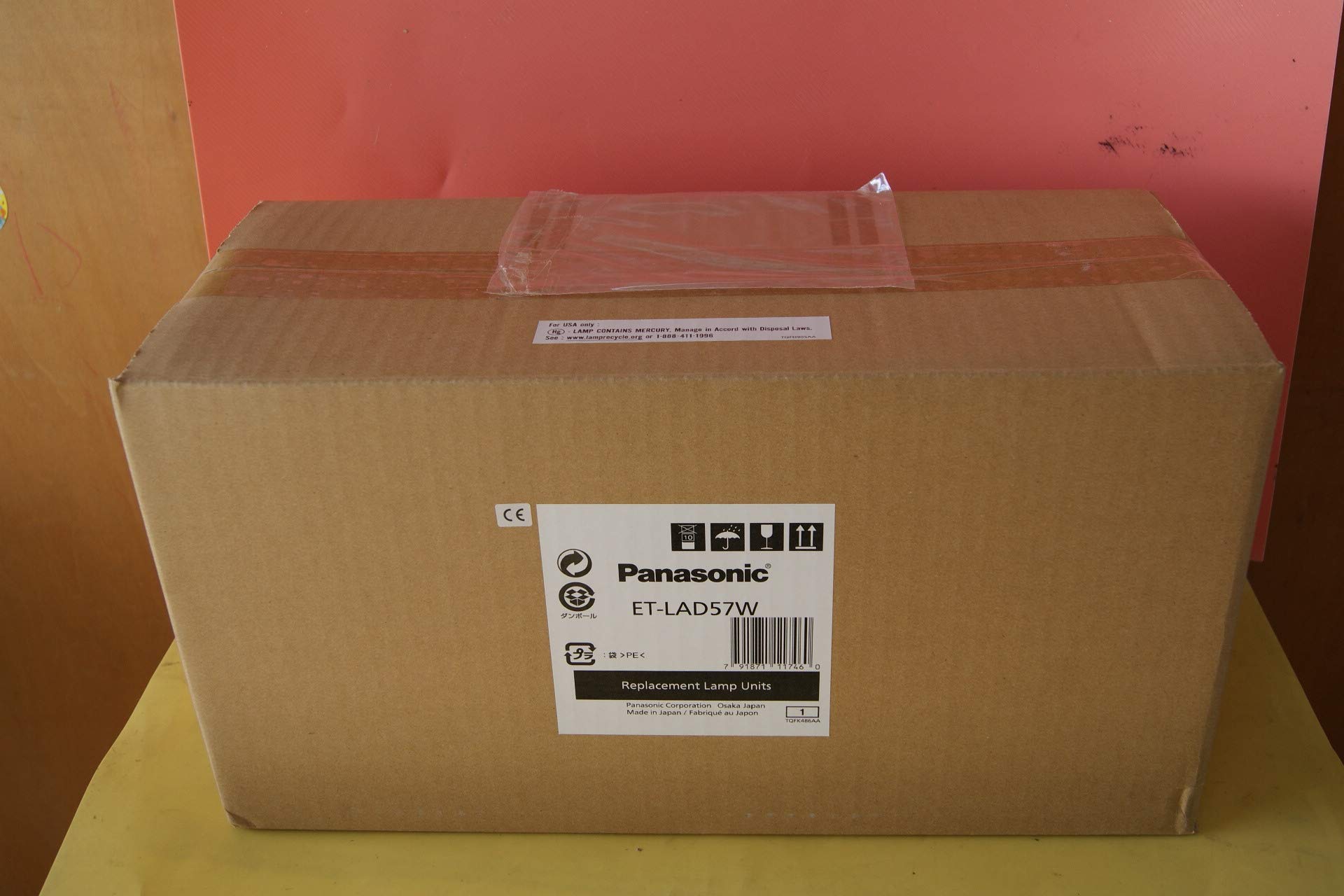 

PANASONIC projector replacement lamp of for ET-LAD57W (set 2) PT-D5100/D5700L/DW5100/D5700E/DW5100/DW5100L