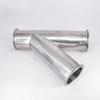 19mm-108mm Pipe OD Welding and Tri Clamp Oblique Y Shaped 3 Way 304 Stainless Sanitary Fitting Spliter Homebrew Beer Wine