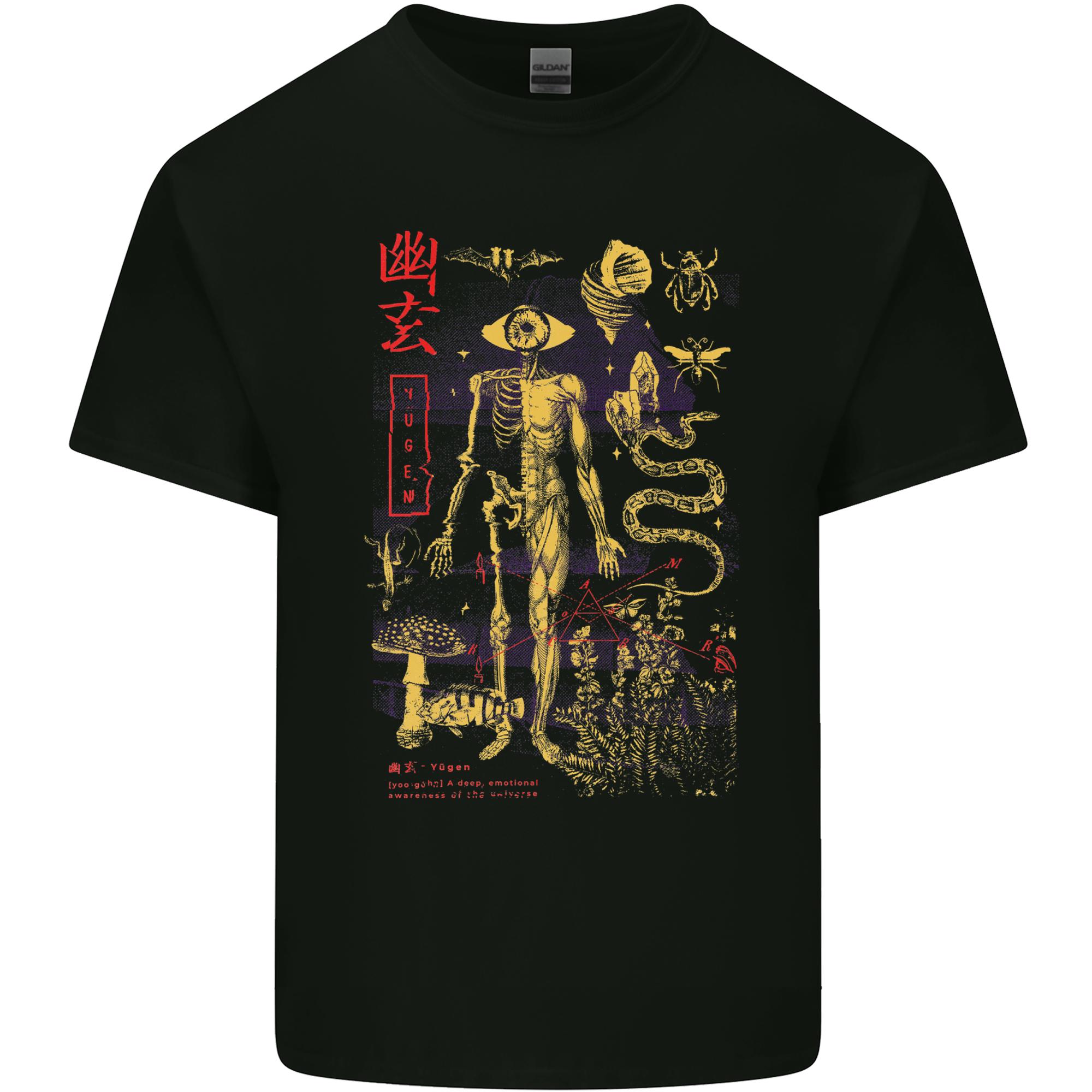 Yugen Obscure Design Unisexs Light Cotton TShirt S