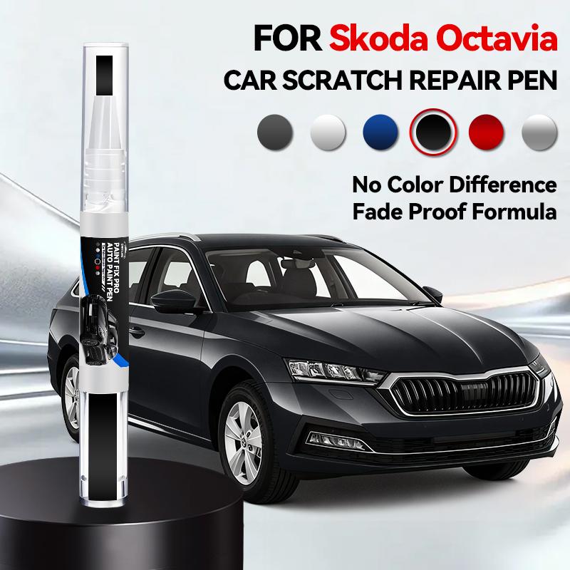 Pro Škoda Octavia Opravný pero na lak auta Dotykové pero na škrábance DIY Autodoplňky Béžová 123 Bílá Šedá LD7S 160 Černá Červená