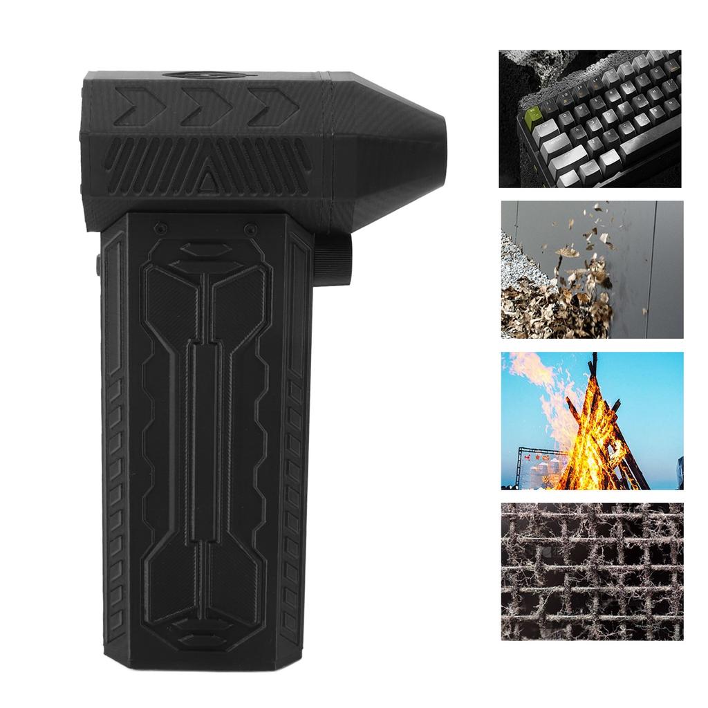 Dry Blower USB Rechargeable Multifunction Low Noise 130000RPM Electric Duster Portable Fan