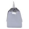 COLORFUL CANDY STYLE Drawstring Bag Set Lunch and Cup Grayish Entrance Stylish and Cool for NU603300 3-Piece (Gym Bag, Bag, Bag) Blue, Kids'