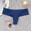 Women Sexy Seamless Perspective Panties Briefs Female Underpants G-string Solid Color Thongs Intimates Lingerie for Women