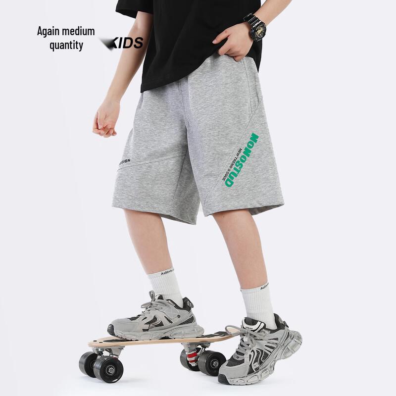 SNOWFLYING Boys Casual Summer Shorts 120 серый