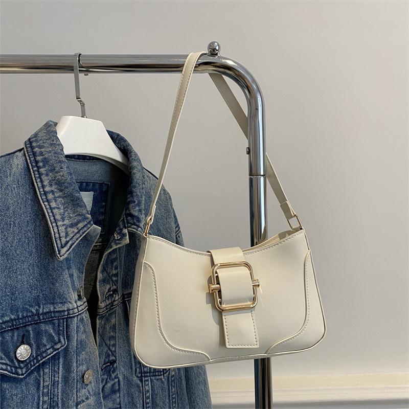 Retro Underarm Bag Women's 2025 New Autumn and Winter Versatile Shoulder Messenger Bag Niche Design Texture Popular Women's Bag