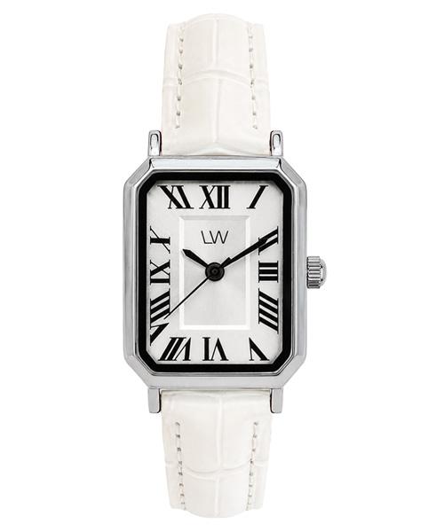 Lanjjeu Women'S Roman Square Leather Watch La 3005Lwh