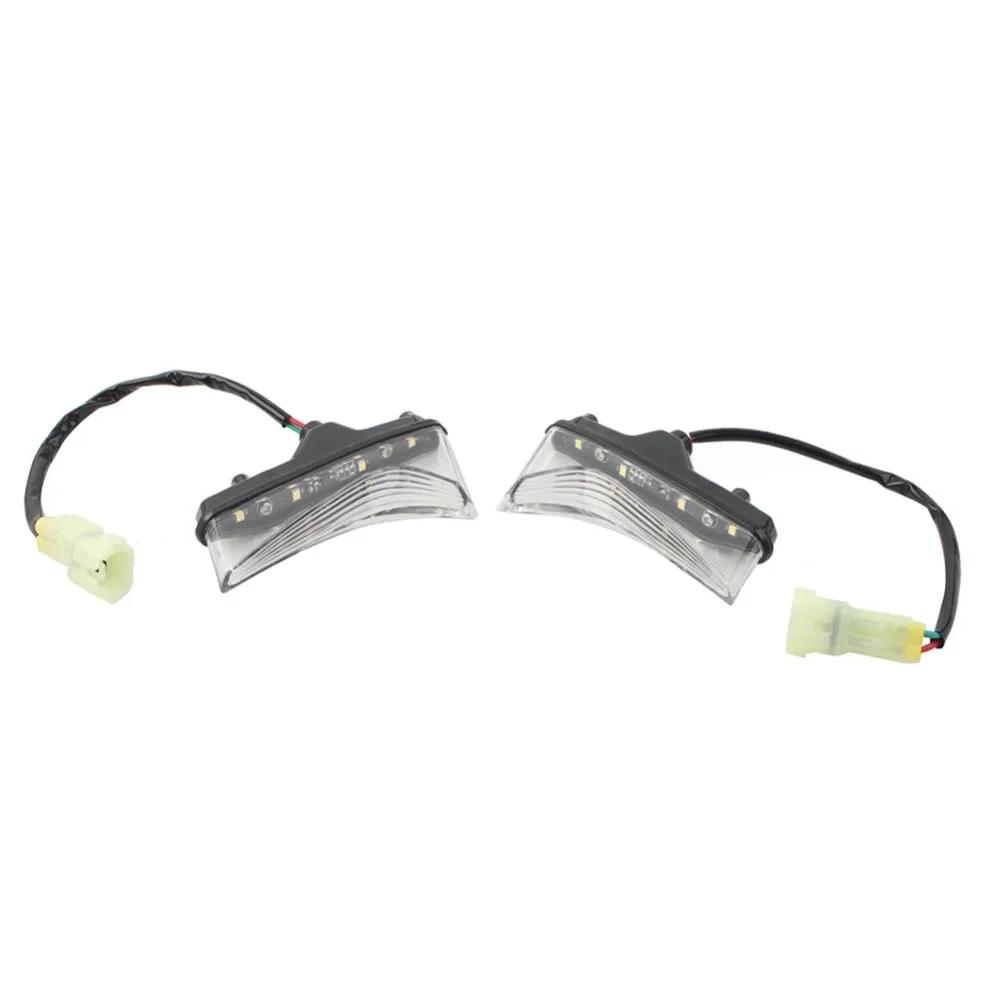 1Pair Motorcycle Front Turn Signal LED Daytime Running Lights Beside Headlight Small Lights for KAWASAKI Z900 2017-2025