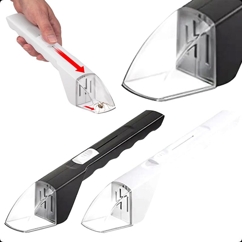 Przenośny Ręczny Łapacz Owadów Przezroczysty Typ Push Obserwator Owadów Bezdotykowy Łapacz Owadów Dziecięce Narzędzia do Łapania Owadów