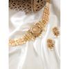 White Pearls, and Beaded Chain Choker Set For Women