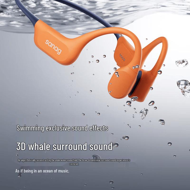 SANAG B77SProMax Bone Conduction Swimming Bluetooth Headset