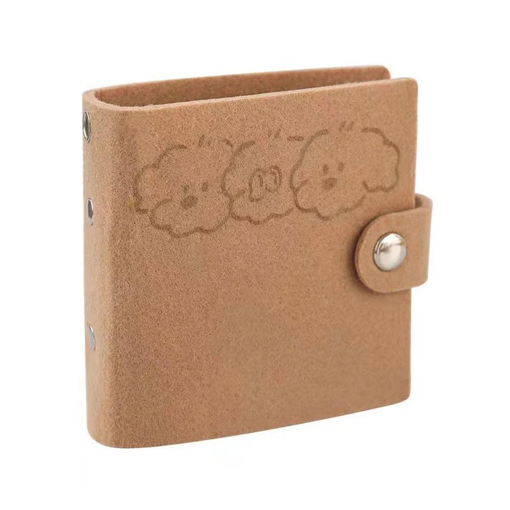 

Loose-leaf Photo Card Holder for Kpop Star Chasing Girls Fans 3 Inch Photo Idol Album Storage Collection Puppy Picture Packaging