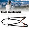 Drone Neck Lanyard Black Nylon Plastic PU Leather Effort Saving RC Racer Controller Strap for Adults Shoulder Outdoor
