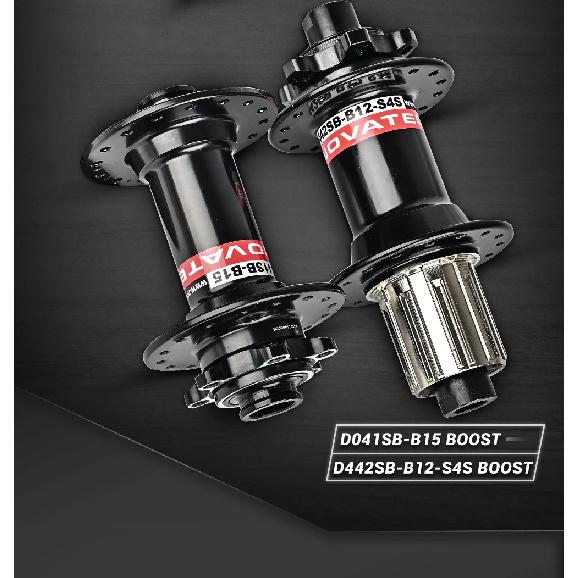 2025 Novatec Bicycle Hub D041SB-B15 D042SB-B12 BOOST Bearing Hub 8/9/10/11/12 Speed Mountain Bike Hub 32H 110*15 148*12MM 32Hole
