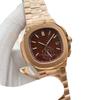Patek Philippe Nautilus 5980 Otomatik Paslanmaz Çelik Kronograf Erkek Kol Saati