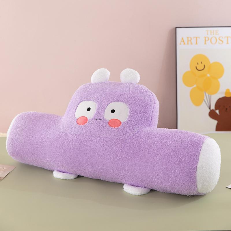 Car waist long plush large cushion car waist pillow nap pillow bedside sleeping pillow