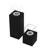 Freestanding bioethanol fireplace TOWER MINI black