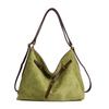 Tote bag women's new retro simple shoulder bag bag high-end large-capacity dual-purpose backpack