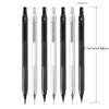 0.5/0.7mm Mechanical Pencil, Low Center of Gravity Metal Drawing Special Pencil, Office Writing Art Supplies Fine Writing Tool