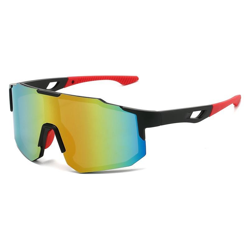 Cycling Eye Protection Glasses Sunglasses Men's UV Protection Large Frame Windproof Sunglasses Women