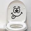 Creative Emoji & Abstract Wall Décor Stickers for Toilets & Rooms