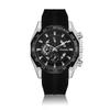 Fashion Decoration Silicone Sports Alloy Men'S Watch Hollow Calendar Quartz Watch