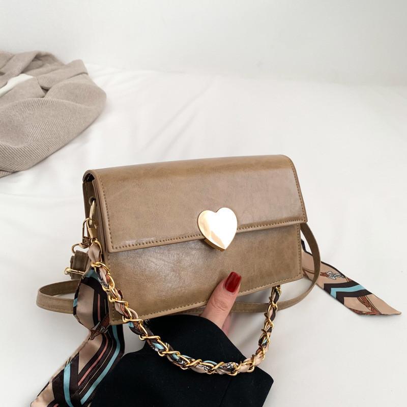 Fashionable Vintage Square Pu Bag For Girls 2023 New Trendy Crossbody Purse