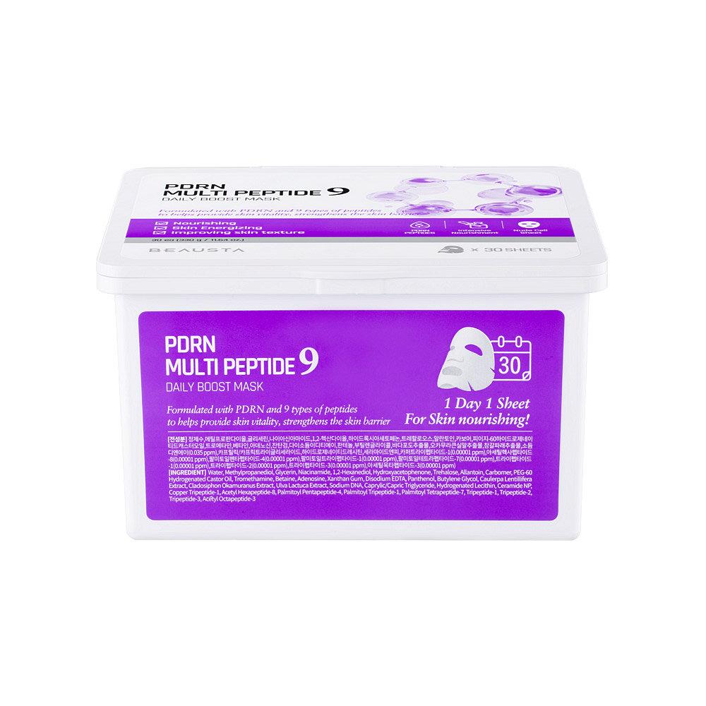 BEAUSTA PDRN Multi Peptide Daily Boost Mask Pack (30 sheets)